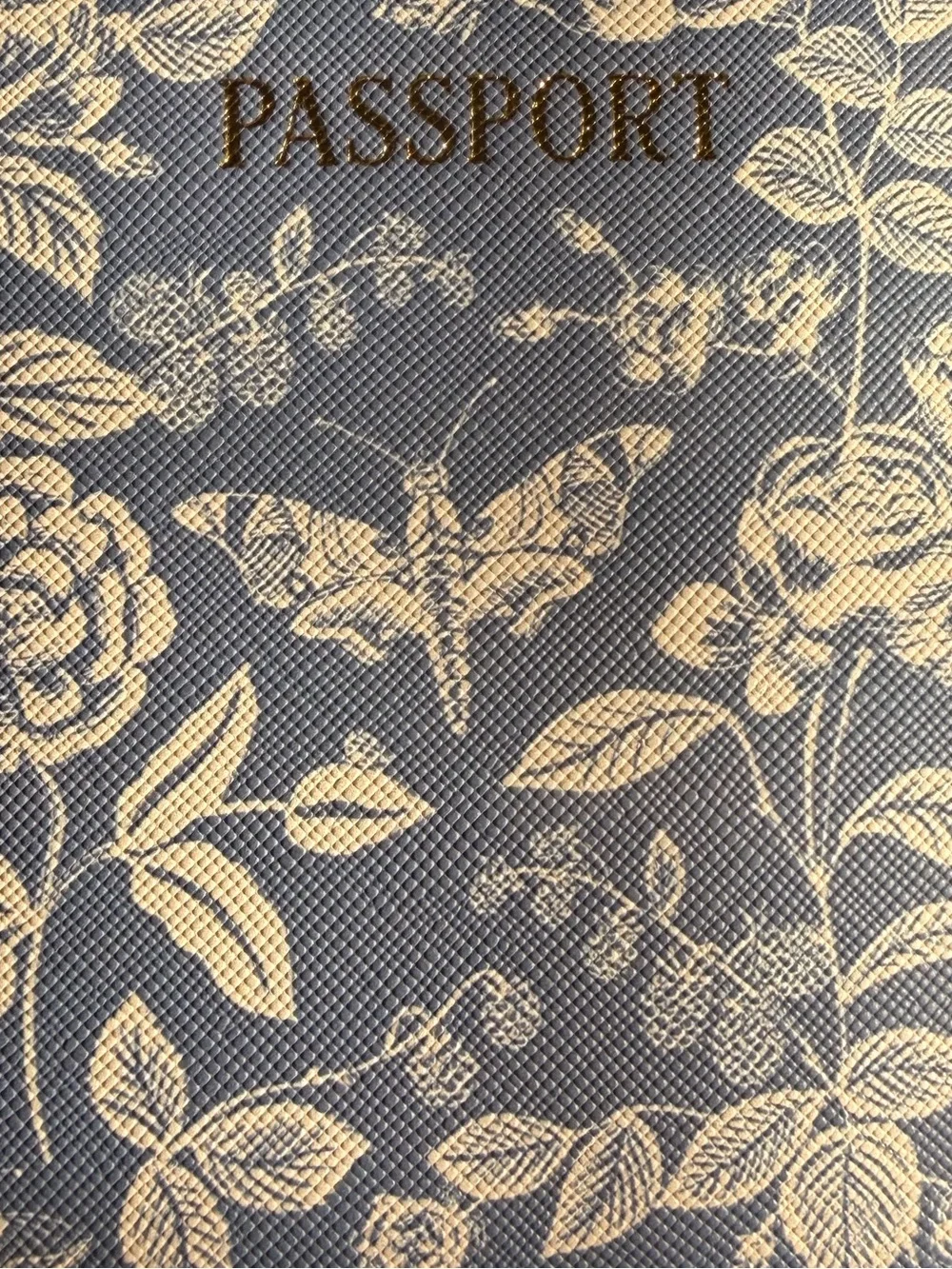 Floral Passport Holder & Luggage Tag Set